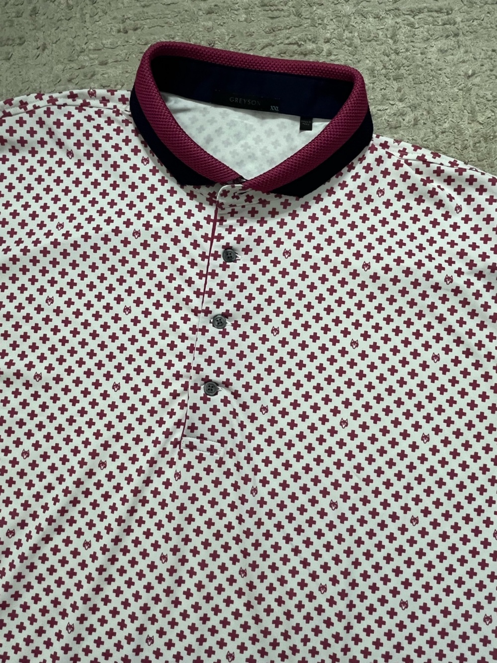 Greyson knit Collar Golf Polo